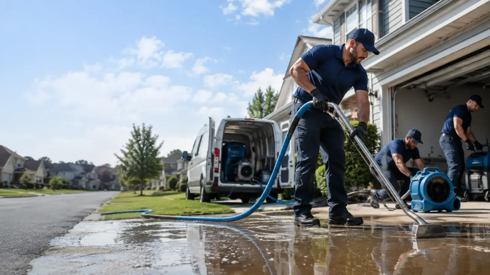 Flood Damage Restoration in Chouteau, OK
